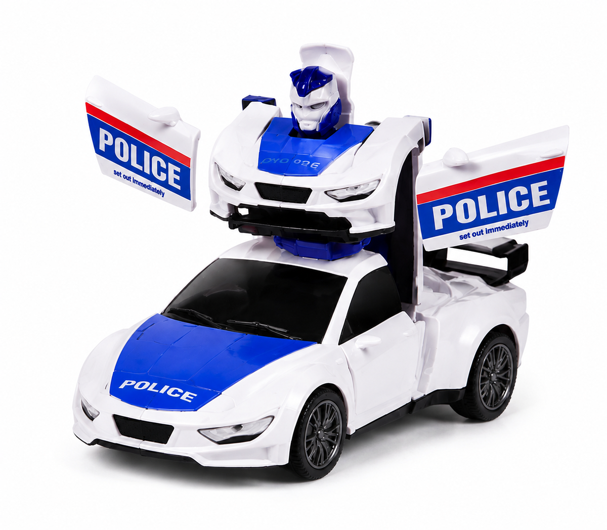 Transforming Police Car