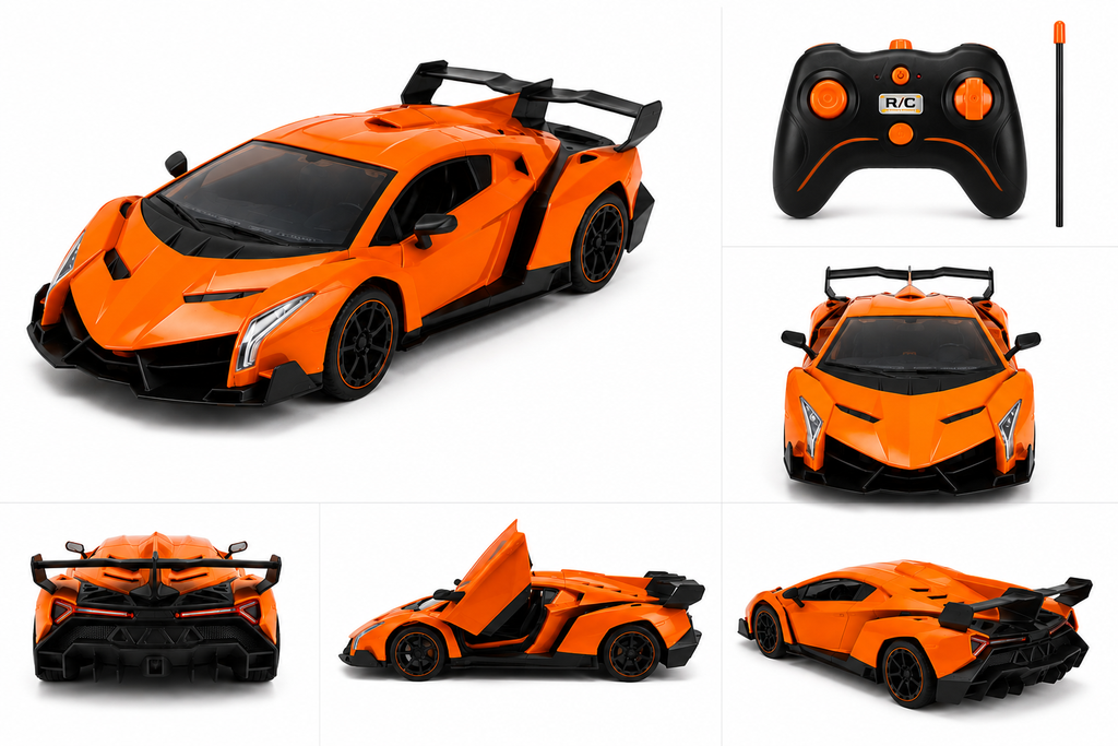 Red Blaze RC Sports Car