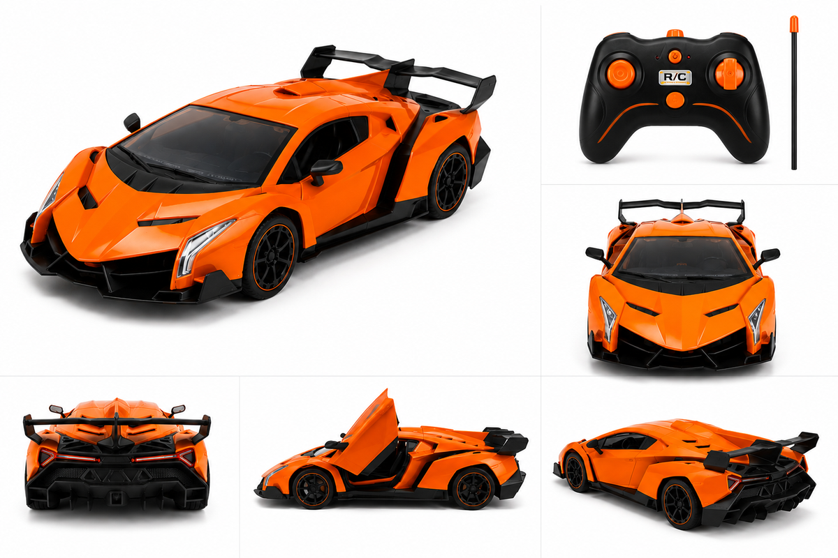 Red Blaze RC Sports Car