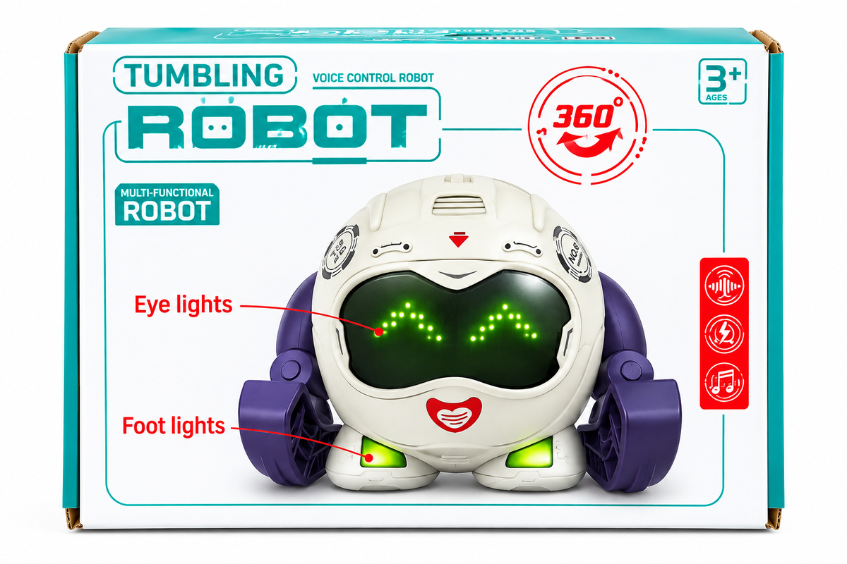 Tumbling Robot – Multi-Functional Voice Control Robot