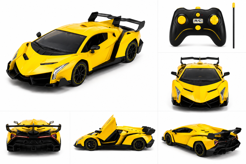 Red Blaze RC Sports Car