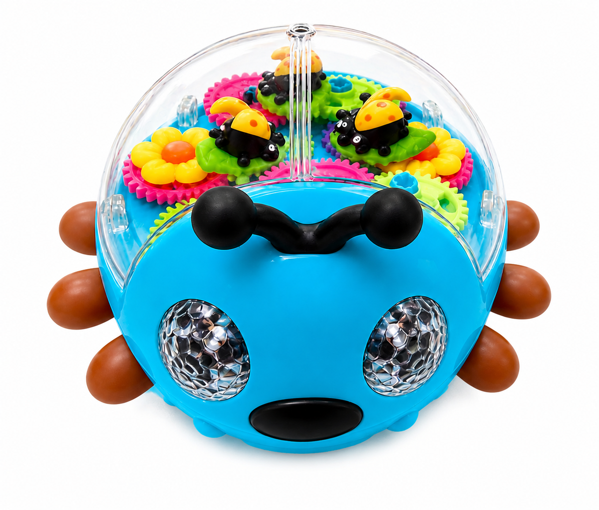 🐞 Ladybug Transparent Gear Toy
