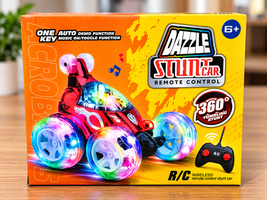 Dazzle stunt car