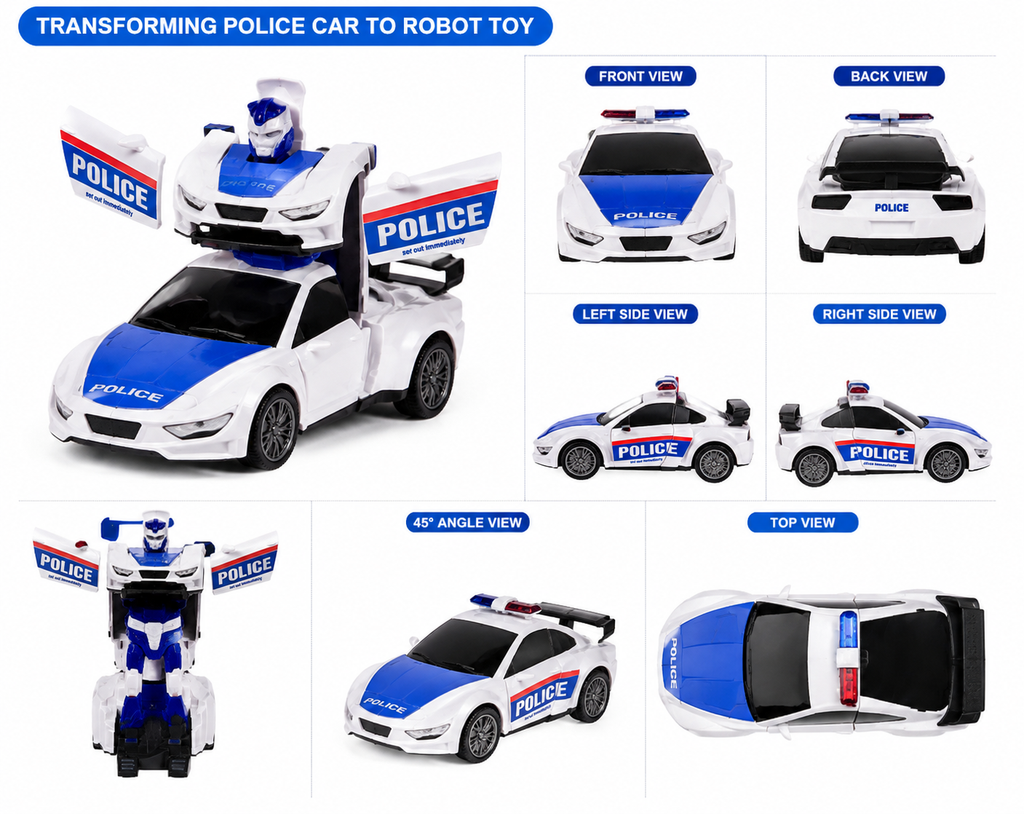 Transforming Police Car